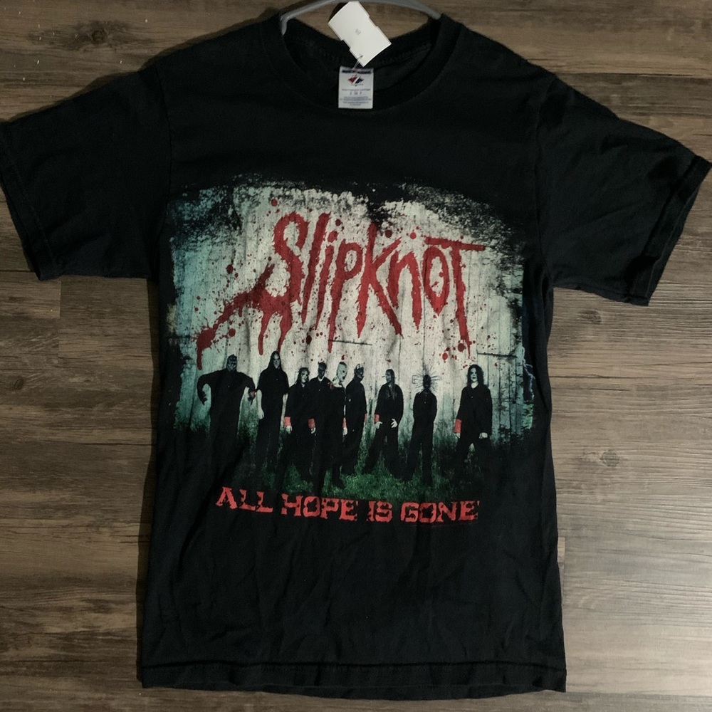 Metal band tee